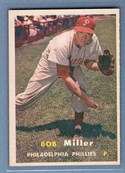 1957 Topps #46 Bob Miller EX-MT  GO87