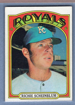1972 Topps #468 Richie Scheinblum EX  GO500