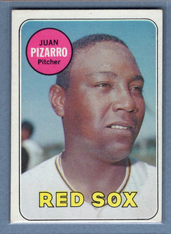 1969 Topps #498 Juan Pizarro EX  GO477
