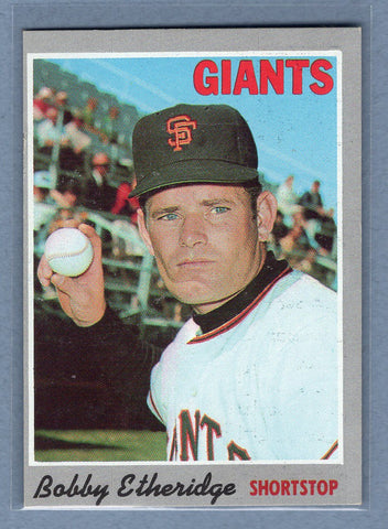 1970 Topps #107 Bobby Etheridge  EX-MT  GO450