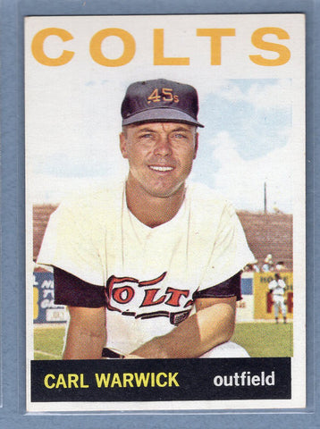1964 Topps #179 Carl Warwick EX-MT  GO522
