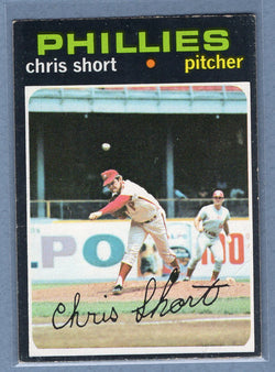 1971 Topps #511 Chris Short (st)(a) VG  GO950