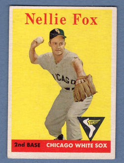 1958 Topps #400 Nellie Fox (HOF) VG-EX  GO495