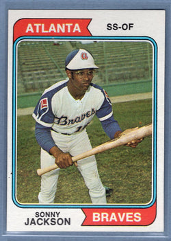 1974 Topps #591 Sonny Jackson Nm-Mt