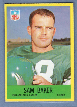 1967 Philadelphia #134 Sam Baker EX-MT  GO143