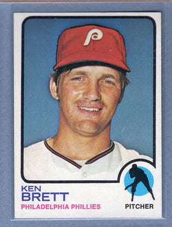 1973 Topps #444 Ken Brett  EX-MT  GO550