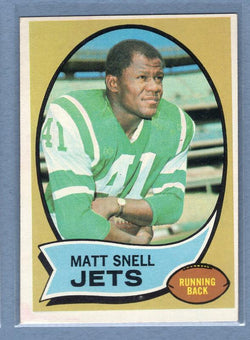 1970 Topps #35 Matt Snell EX-MT  GO241