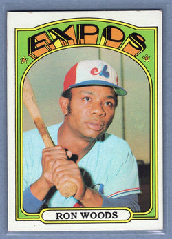 1972  Topps #82 Ron Woods Ex-Nm