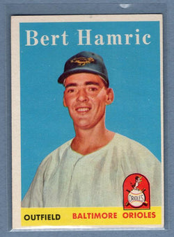 1958 Topps #336 Bert Hamric VG-EX   GO167