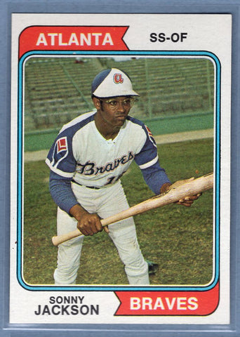 1974 Topps #591 Sonny Jackson Nm-Mt