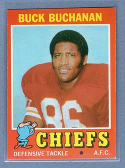 1971 Topps #13 Buck Buchanan (HOF) (b) EX-MT  GO600