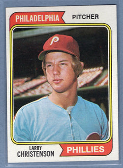 1974 Topps #587 Larry Christenson Nm-Mt