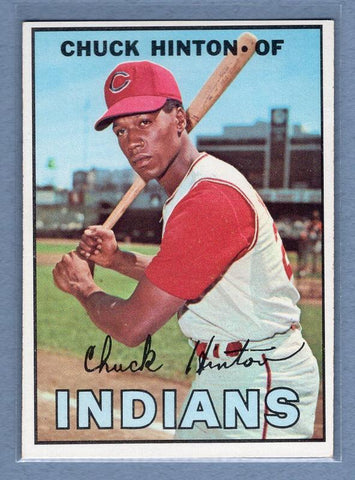 1967 Topps #189 Chuck Hinton EX-MT  GO446