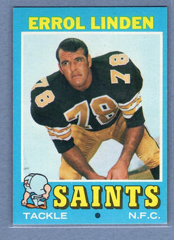 1971 Topps #117 Errol Linden EX-MT    GO129