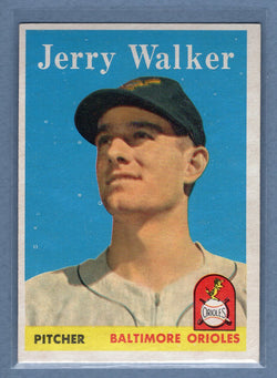 1958 Topps #113 Jerry Walker (mk) (a) VG  GO501