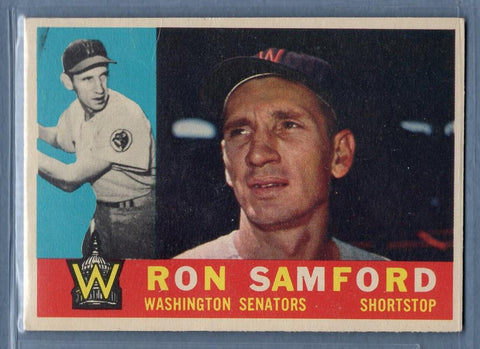 1960 Topps #409 Ron Samford VG  GO560
