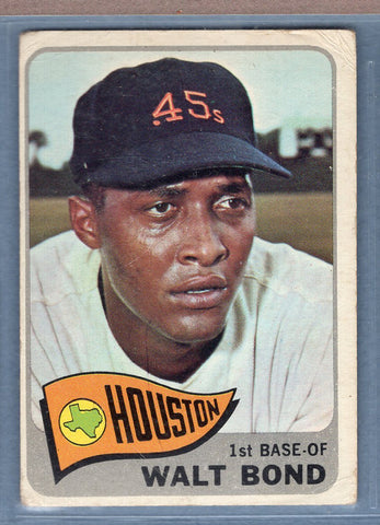 1965 Topps #109 Walt Bond VG  GO320