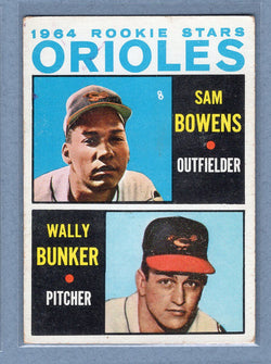 1964 Topps #201 Orioles Rookies (b) VG  GO441