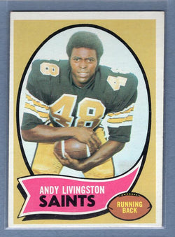 1970 Topps #46 Andy Livingston EX   GO241B