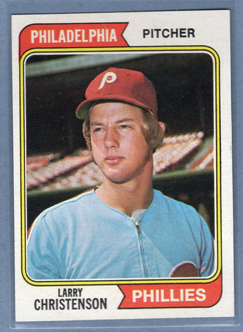 1974 Topps #587 Larry Christenson Nm-Mt
