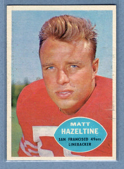 1960 Topps #119 Matt Hazeltine (st) VG  GO801