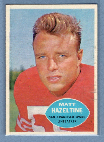 1960 Topps #119 Matt Hazeltine (st) VG  GO801