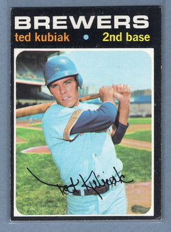 1971 Topps #516 Ted Kubiak (a) EX  GO950