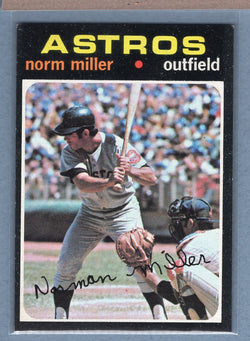 1971 Topps #18 Norm Miller  (b) EX-MT  GO550