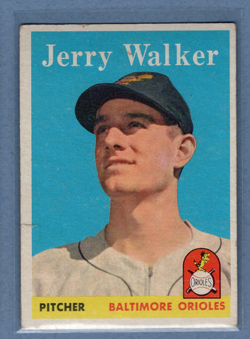 1958 Topps #113 Jerry Walker (b) VG  GO501