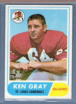 1968 Topps #138 Ken Gray EX  GO209