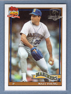 1991 Topps Desert Shield #108 Matt Young  NM  GO500