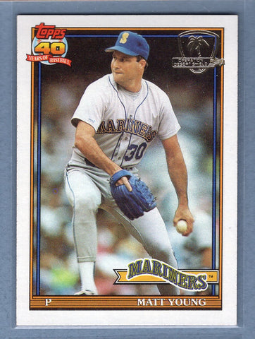 1991 Topps Desert Shield #108 Matt Young  NM  GO500