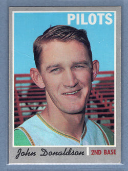 1970 Topps #418 John Donaldson  G-VG  GO695