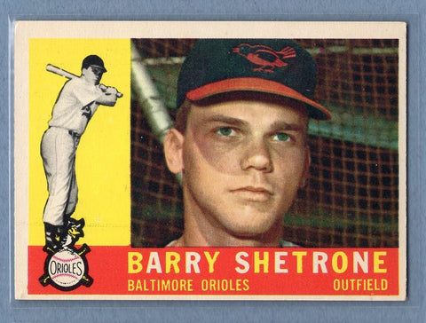 1960 Topps #348 Barry Shetrone(d) EX   GO550