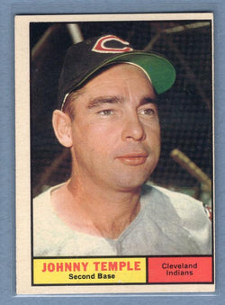 1961 Topps #155 Johnny Temple EX   GO195