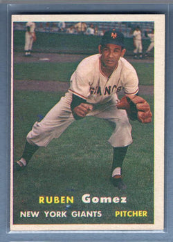 1957 Topps #58 Ruben Gomez EX-MT  GO87