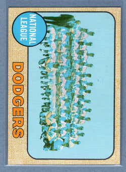 1968 Topps #168 Dodgers Team   EX-MT  GO550