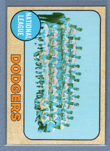 1968 Topps #168 Dodgers Team   EX-MT  GO550