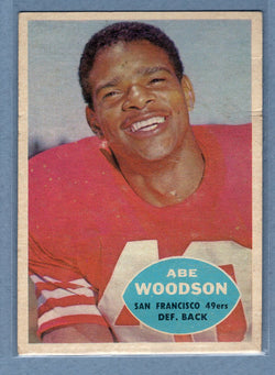 1960 Topps #120 Abe Woodson  VG  GO801