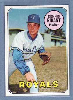 1969 Topps #463 Dennis Ribant (b) EX-MT  GOWABB
