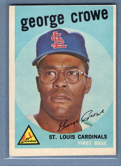 1959 Topps #337 George Crowe VG-EX    Set Break A