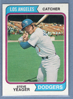 1974 Topps #593 Steve Yeager Nm-Mt