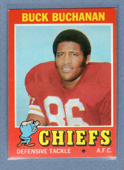 1971 Topps #13 Buck Buchanan (HOF) (e) EX-MT  GO600