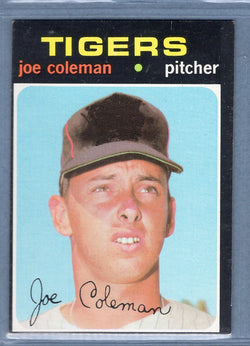 1971 Topps #403 Joe Coleman  EX  GO747