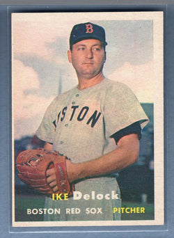 1957 Topps #63 Ike Delock EX-MT  GO87
