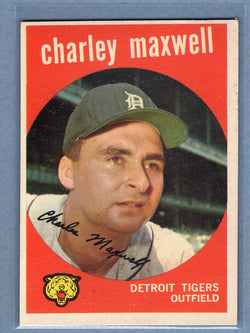 1959 Topps #481 Charley Maxwell (b) EX   GO410