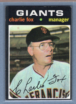 1971 Topps #517 Charlie Fox  EX  GO950