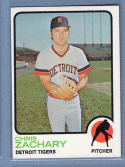 1973 Topps #256 Chris Zachary  EX  GO501