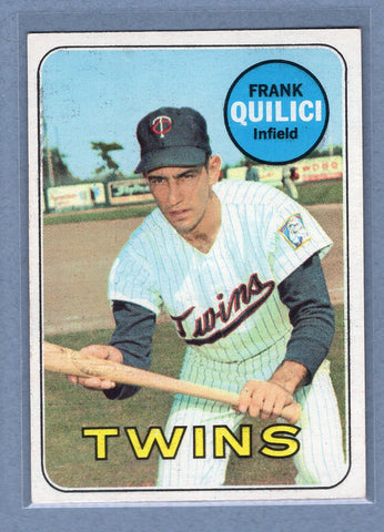 1969 Topps #356 Frank Quillci (st) (b) VG  GO602
