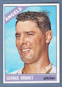 1966 Topps #393 George Brunet EX  GO368